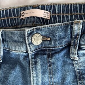 SO High Rise Mom Jeans - Blue